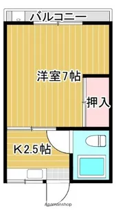 コーポライフ【1階】の間取り