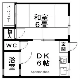 吉田ハイツ【3階】の間取り