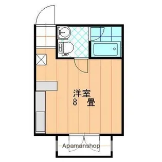 ユタカ・ハイツ【1階】の間取り