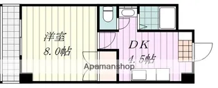 コンソラーレ城北【2階】の間取り