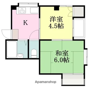 サザン辻町【3階】の間取り