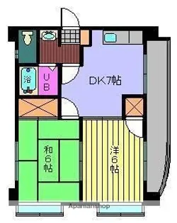 クエストコート【2階】の間取り