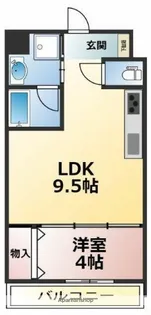 コテージガーデン【1階】の間取り