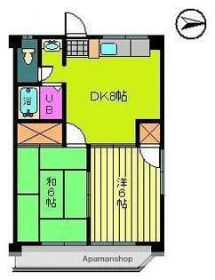 フォレスト居村【3階】の間取り