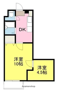 岡崎第7ビル【1階】の間取り