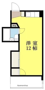 1Rの間取り画像