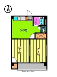 ひかりハイム【3階】の間取り