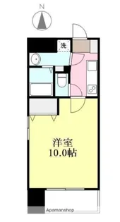 ルラシオン松山高砂【1006号室】の間取り