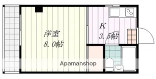 アルファ・プラス【2階】の間取り
