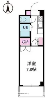 ジョイフル第1朝生田【1階】の間取り