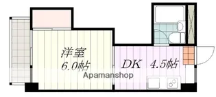 ジョイア壱番館【206号室】の間取り