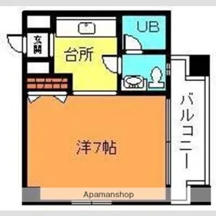 キャッスルEYAⅡ【402号室】の間取り