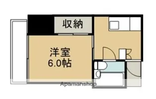 八束総合ビル【4階】の間取り