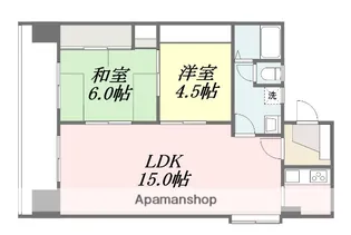 メゾン栗林【306号室】の間取り