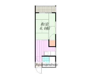 HISU桑原【3階】の間取り