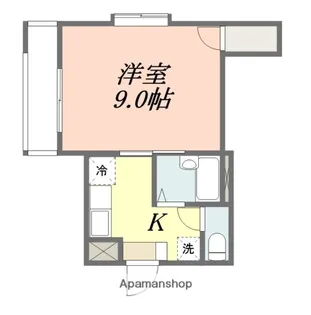1Kの間取り画像