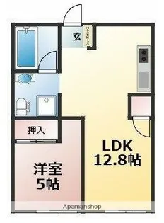 AQUA・LUCE【3階】の間取り