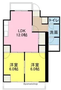 ライブタウン鉄砲町【101号室】の間取り