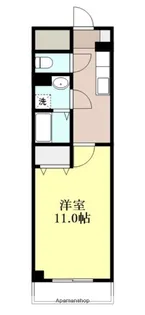 メゾン・ラセーヌ【2階】の間取り