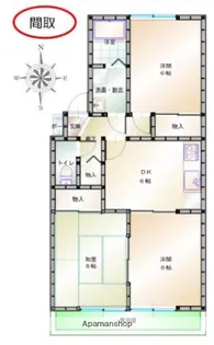 セジュール田中【1階】の間取り