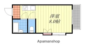 宮西マンション【506号室】の間取り
