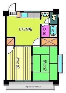 フレーベルハイツ【5階】の間取り