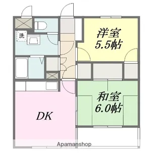 シャンボール岩崎町【305号室】の間取り