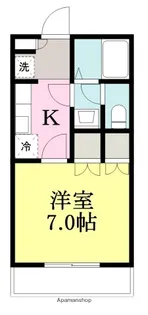 シーサイドハイツ【1階】の間取り