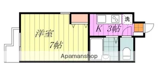 フリーダム道後【2階】の間取り