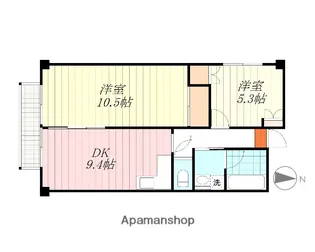ライオンズマンション味酒町【6階】の間取り