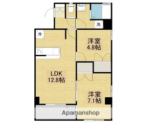 TRENTE LUMIERE【4階】の間取り