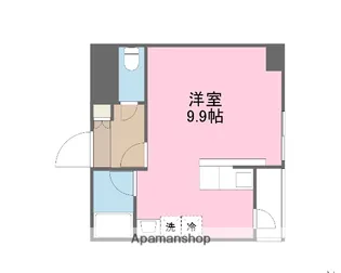 大手町ジョア【806号室】の間取り