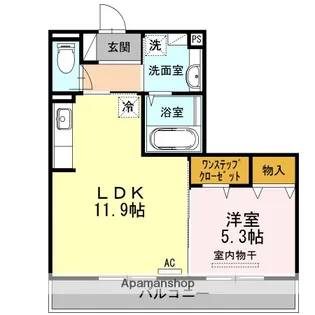 felice岩崎【3階】の間取り