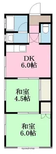 宮内ハイツ【2階】の間取り