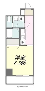 1Kの間取り画像