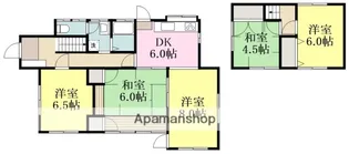 愛媛県松山市竹原2丁目【一戸建】の間取り