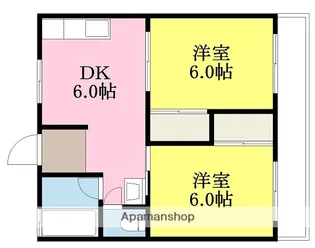 フィックスⅡ【203号室】の間取り
