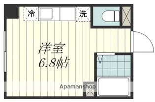 AVENIR鉄砲町【8階】の間取り