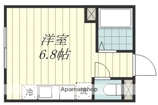 AVENIR鉄砲町【3階】の間取り