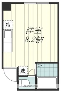 AVENIR鉄砲町【8階】の間取り