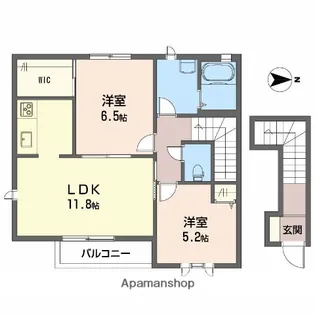 フサクラヴィエA棟【2階】の間取り
