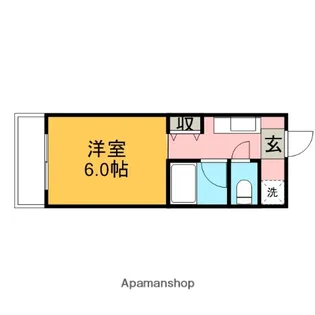 メゾン・ド・メシュー【403号室】の間取り