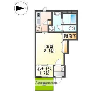 エース レオーネ【101号室】の間取り