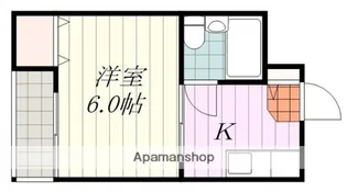 ハイツオリンピア【1階】の間取り