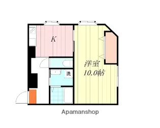 KBコート本町Ⅰ【505号室】の間取り
