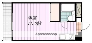グランシェル西垣生Ⅰ【201号室】の間取り