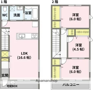 DIJON UMEDA【101号室】の間取り