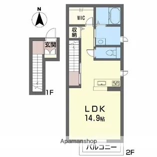 Wood House 22【2階】の間取り