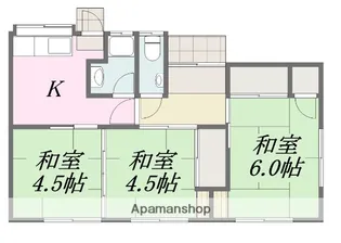 愛媛県松山市生石町【一戸建】の間取り