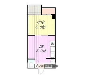 寿温泉マンション【506号室】の間取り